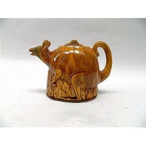 Stone's Bristol Pottery, Brisbane, a brown glazed teapot, circa…