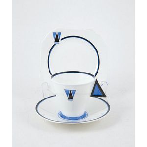 Art Deco Shelley Tea Set #11789 - Shelley - Ceramics