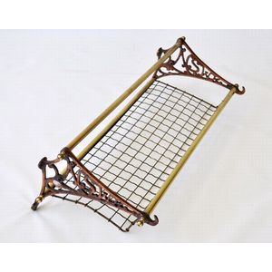 Brass NSW Railways Luggage rack. Probable reproduction. Length…
