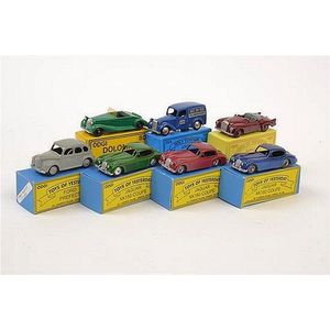 Seven Odgi (England) Toys of Yesterday, including Fifth…