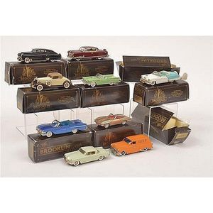Nine Brooklin collection models, including Studebaker Commander;…