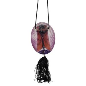 Gabriel Argy Rousseau pate de verre French glass cicada pendant,&hellip;