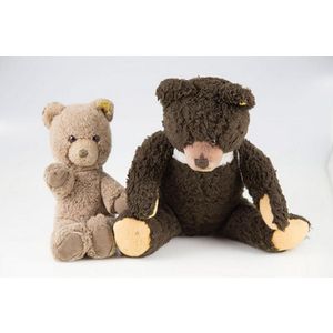 Vintage Steiff Cosy Teddy (some wear to paw and feet), dark…