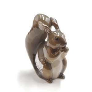 Royal Copenhagen squirrel figurine 7 cm high