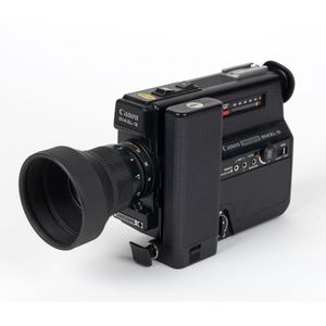 Canon 514XL Super 8 Film Camera with 9–45mm f/1.4 Zoom Lens + Leather Case As-Is