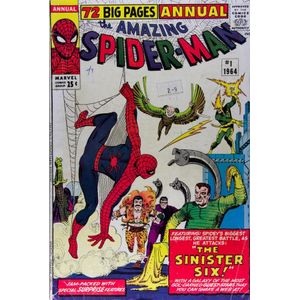 Comics, The Amazing Spider-Man Annual #1. Marvel. 1964 First…