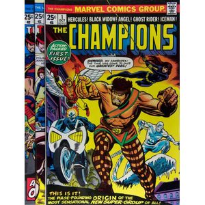 Comics, The Champions Group. Marvel. 1975-77. This group…