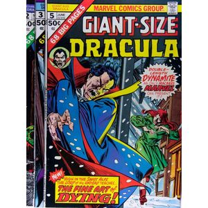 Comics, The Tomb of Dracula Group. Marvel. 1972-78. This lot…