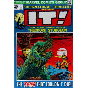 Comics, Supernatural Thrillers Featuring 'IT!' #1. Marvel. 1972…