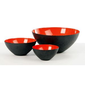A set of three vintage Herbert Krenchel graduated bowls by…
