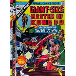 Comics, Master of Kung Fu Group. Marvel. 1974-79 This group…