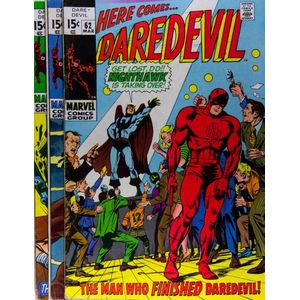 Comics, Daredevil Silver and Bronze Age Group. Marvel. 1964-79.…