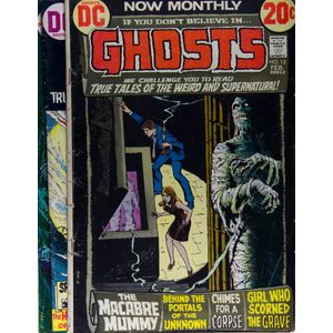 Comics, Ghosts Group. DC. 1973-75. Includes #12, 20, 25, 27, 29…