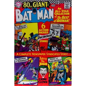 Comics, Batman 80-Page Giant #187. DC. 1966 Joker cover and…