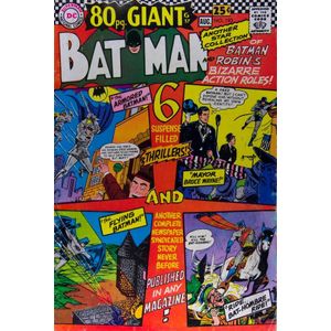 Comics, Batman 80-Page Giant #193. DC. 1967 Wear to covers and…