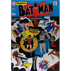 Comics, Batman 80-Page Giant #213. DC. 1969 30th Anniversary…