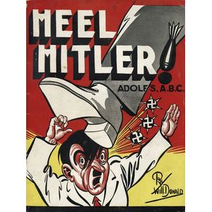 Nazi related booklets & magazines: Colourful & satirical group;…