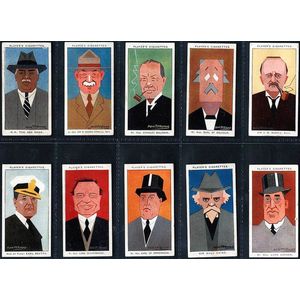 1909-58 collection of sets in album, noted 1912 R.J.Lea…