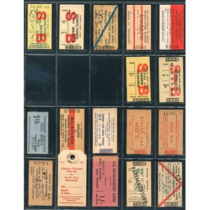 Tickets & Passes: Tasmanian Government Railways folder…