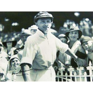Carte De Cricket Signée Par Bill Brown – Collector Authentique