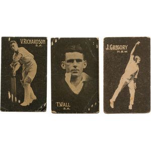 1930-38 cricket cards, noted 1931 Australian (Giant Brand)…