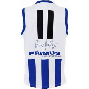 Glenn Archer (North Melbourne), signature on North Melbourne…