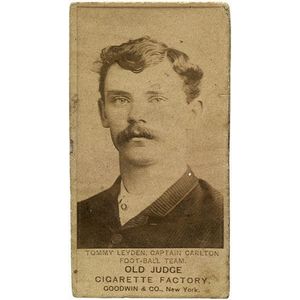 1887-89 Old Judge Cigarettes 'Celebrities - Tommy Leyden,…