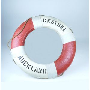 A vintage mid 20th century life ring from the Auckland Ferry…