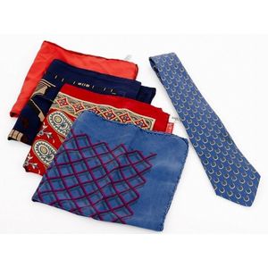 Hermes, collection of gentleman's Handkerchiefs, of various&hellip;