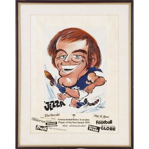 Alex Jesaulenko: Original hand-painted caricature portrait by…