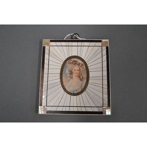 Miniature portrait of Maria Therese on ivory. Provenance:…