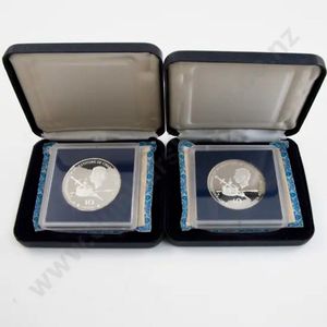 1979 EIIR Turks and Caicos Island 10 Crown proof silver coin&hellip;