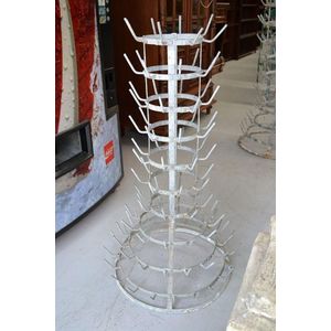 French vintage gal metal bottle holder