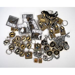 Collingwood: group of more than forty keyrings, fobs, and&hellip;