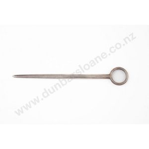 Rare small New Zealand sterling silver skewer by G Coates & Co,…