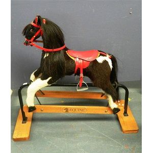 Equine rocking horse on sale