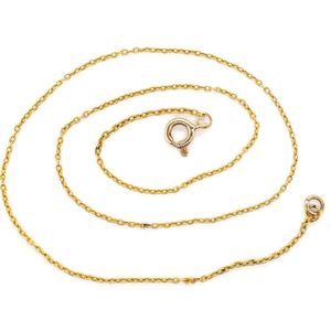 Unmarked Yellow Gold Chain, 42cm, 2.5g, 9-14ct - Necklace/Chain - Jewellery