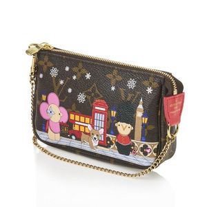 Louis Vuitton Monogram 2017 Christmas Animation Mini Pochette Accessories