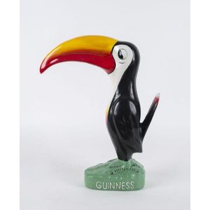 Guinness' Toucan point of sale advertising statue, painted…