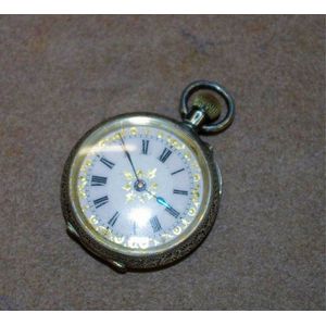 Enamel Dial Ladies Pocket Watch - Watches - Pocket & Fob - Horology ...