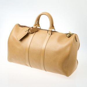 Louis Vuitton Keepall Epi (Without Acccessories) 45 Cannelle in Leather  with Brass - US