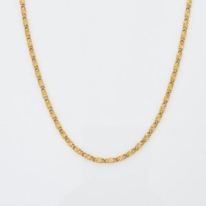 normal gold necklace weight