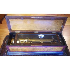 Nicole Freres 19th century grand format music box in working…