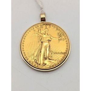 United States of America 10oz fine gold coin, fifty dollar 10oz…