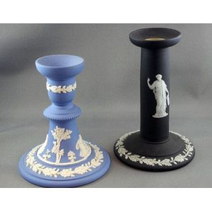 Set of sale 2 wedge wood china candlestick