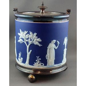 Ceramic Biscuit Tin  Biscuit Jar Orvietano