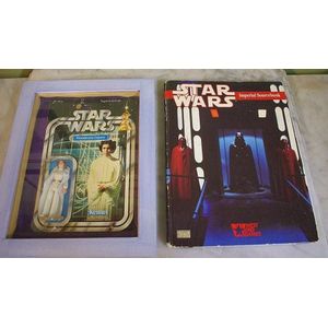 Vintage Star Wars toy and book Kenner Princess Leia Organa toy…