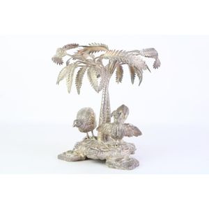 Victorian English sterling silver centrepiece by Frederick…
