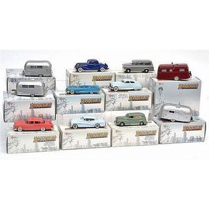 Eleven Brooklin Models (England), including 2 x 1961 Airstream…