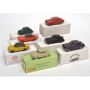 Five Pathfinder (UK) model, including Ford Cortina Mk II 1,600E;…
